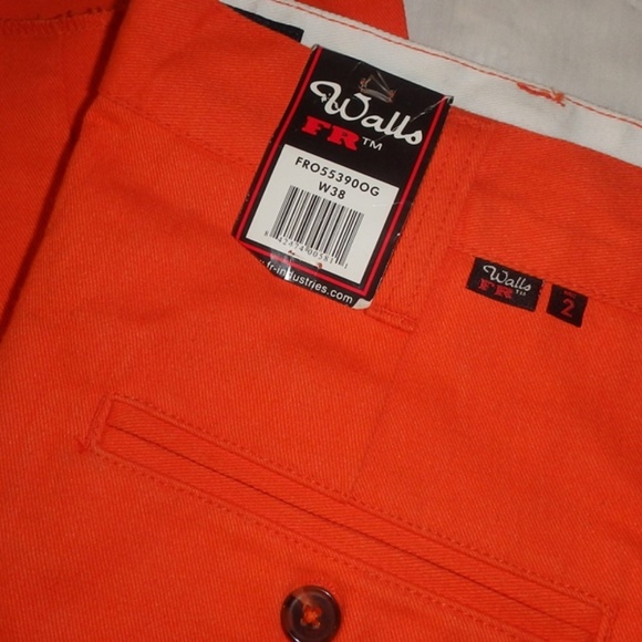 WALLS FR FLAME RESISTANT FRO55390OG WORK PANT - Picture 2 of 3